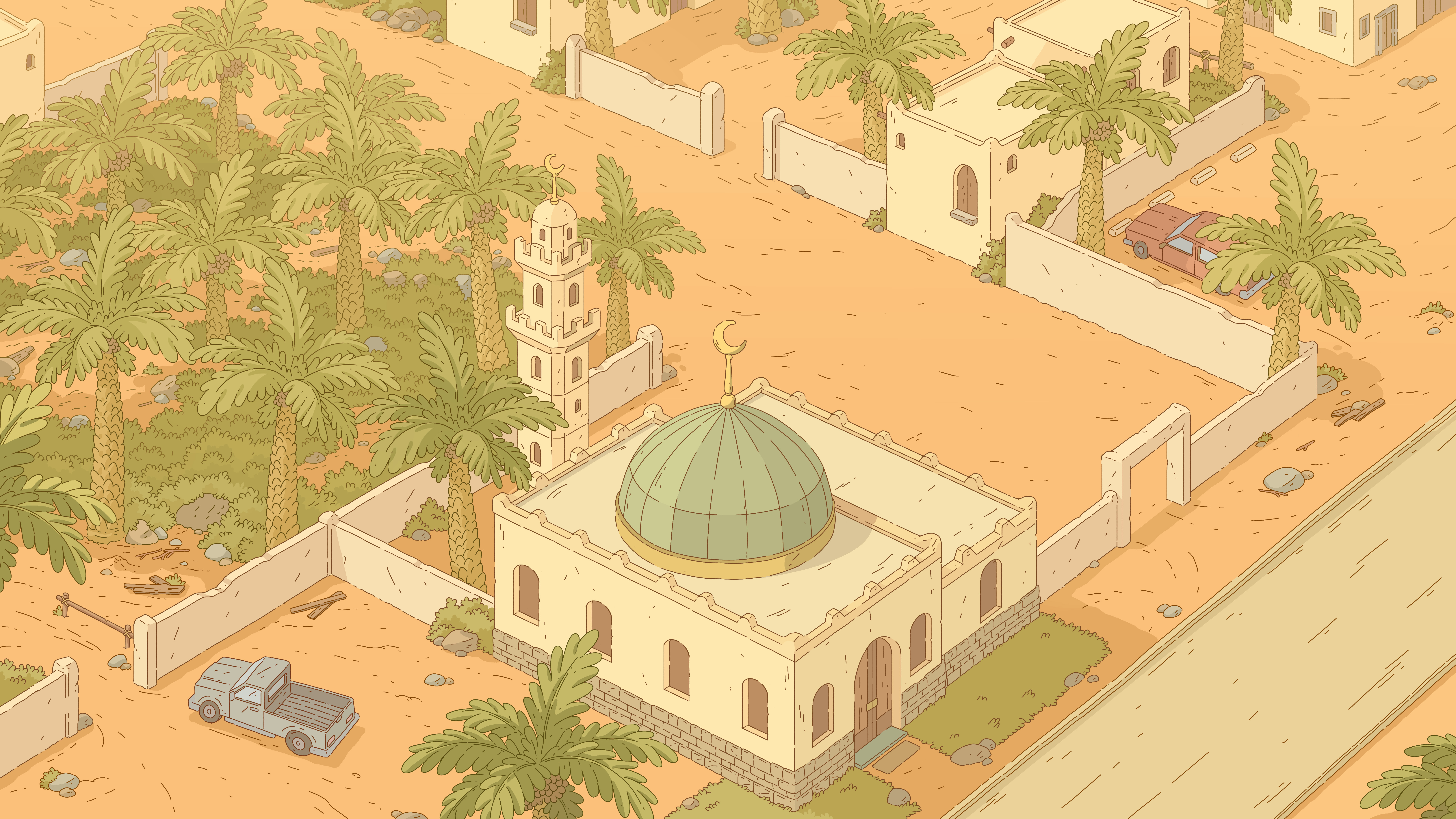 The landscapes of Madinah