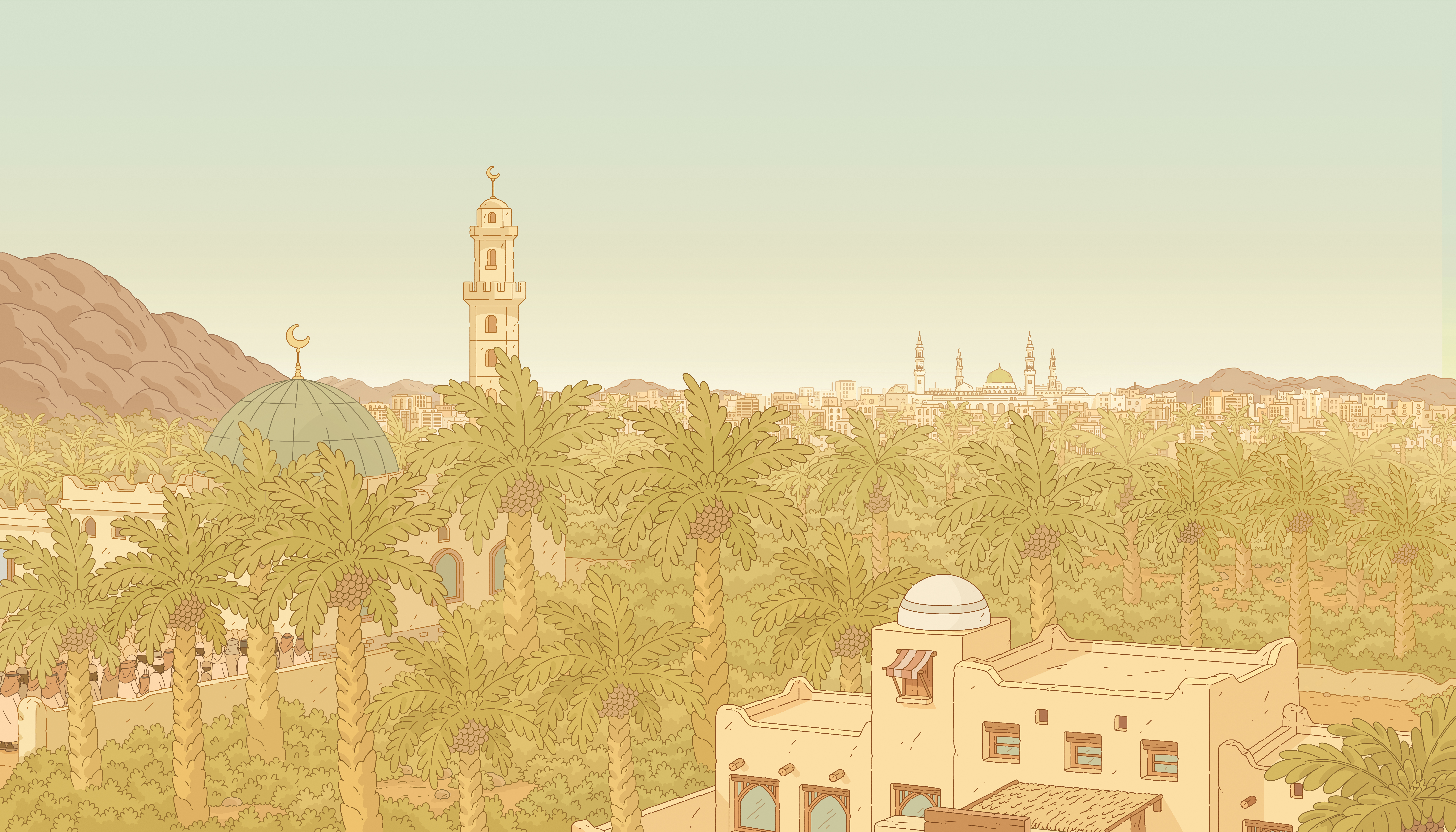 The landscapes of Madinah